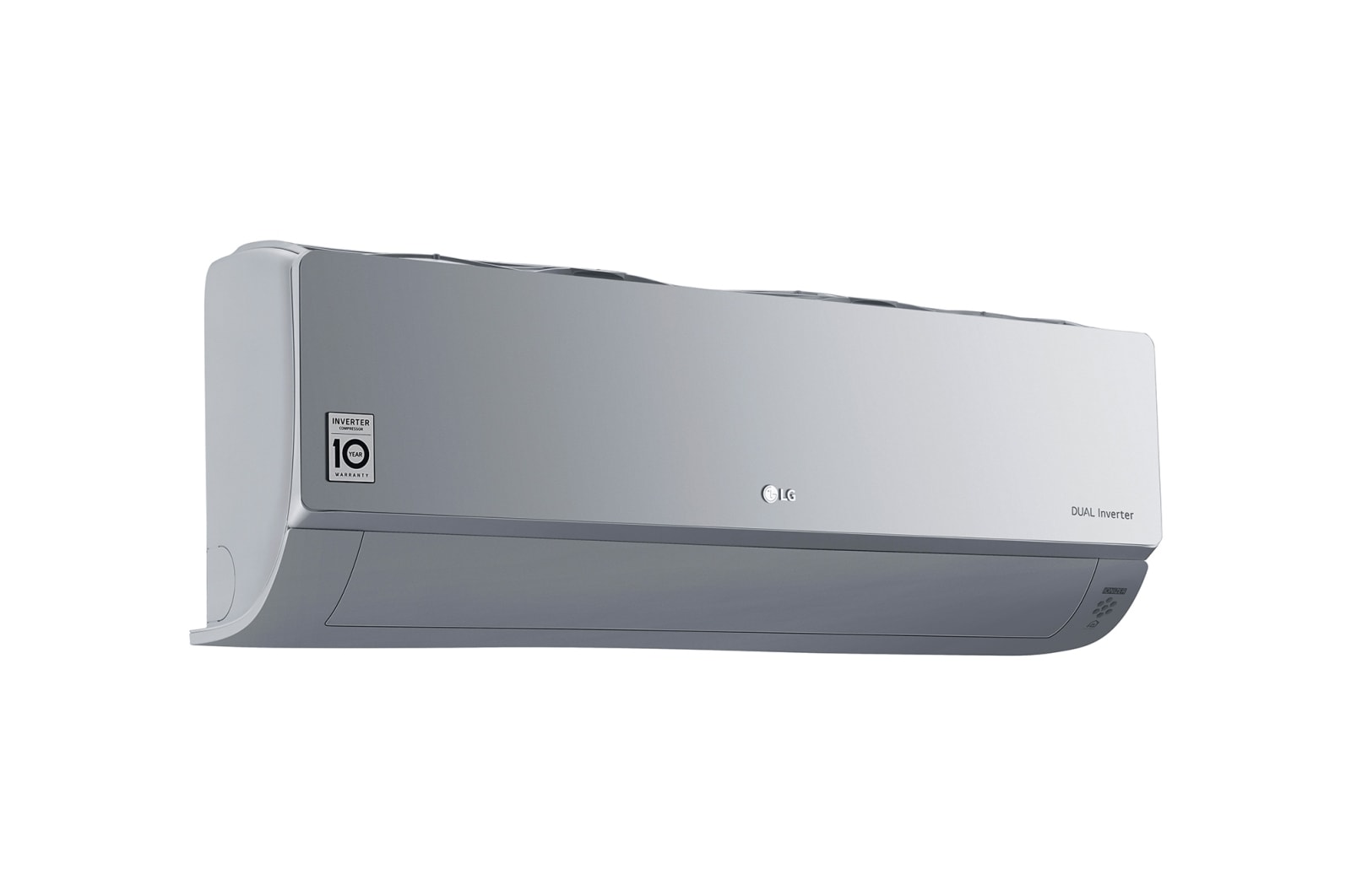 LG ARTCOOL SILVER Climatiseur Réversible 2,5 kW, WiFi, Filtration de l’air avancée, Chauffage, LG AC09SQ