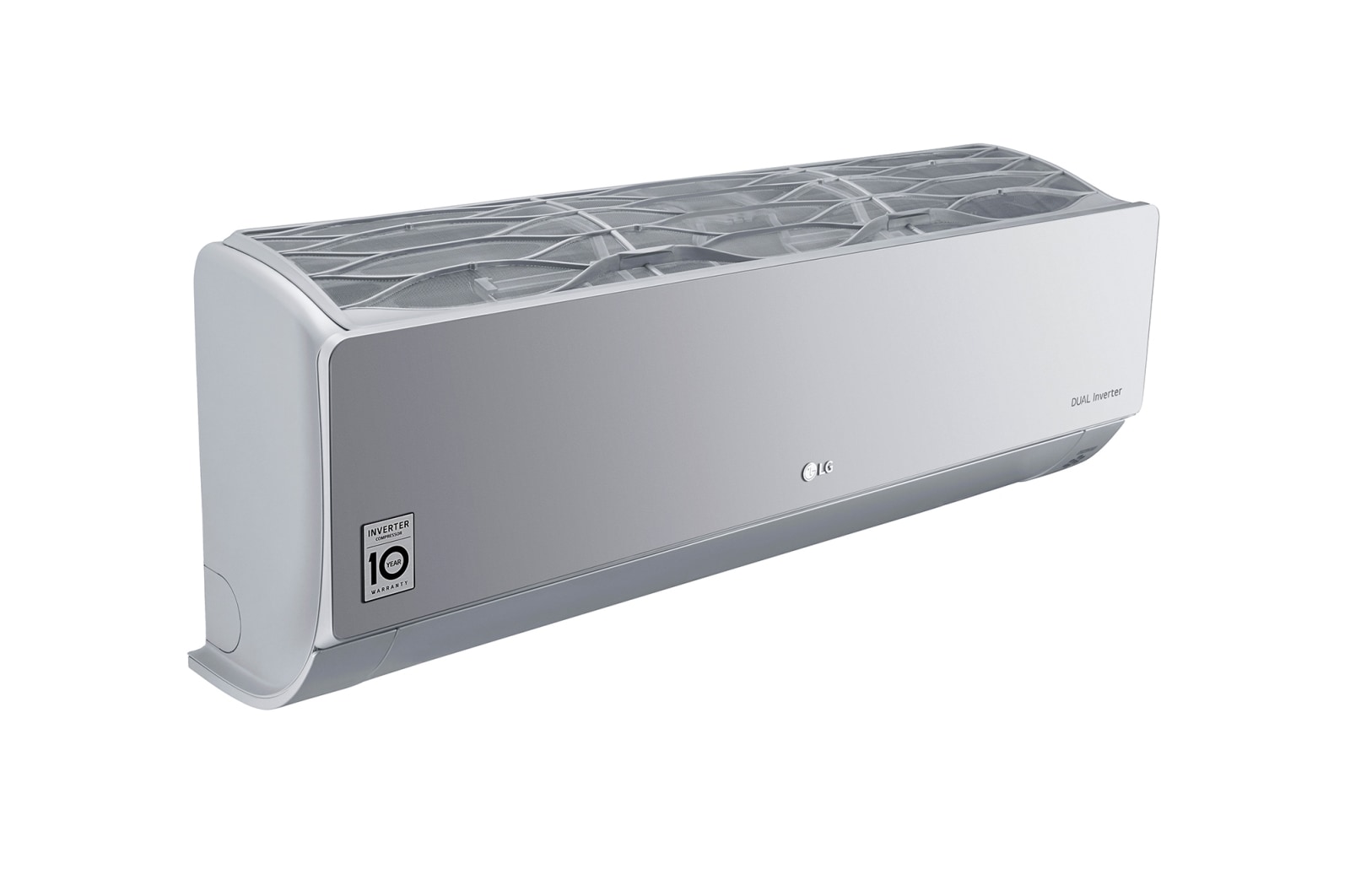 LG ARTCOOL SILVER Climatiseur Réversible 2,5 kW, WiFi, Filtration de l’air avancée, Chauffage, LG AC09SQ