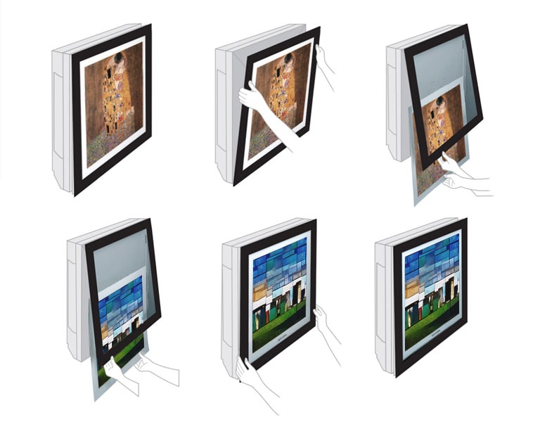 Remplacement très facile de l'image