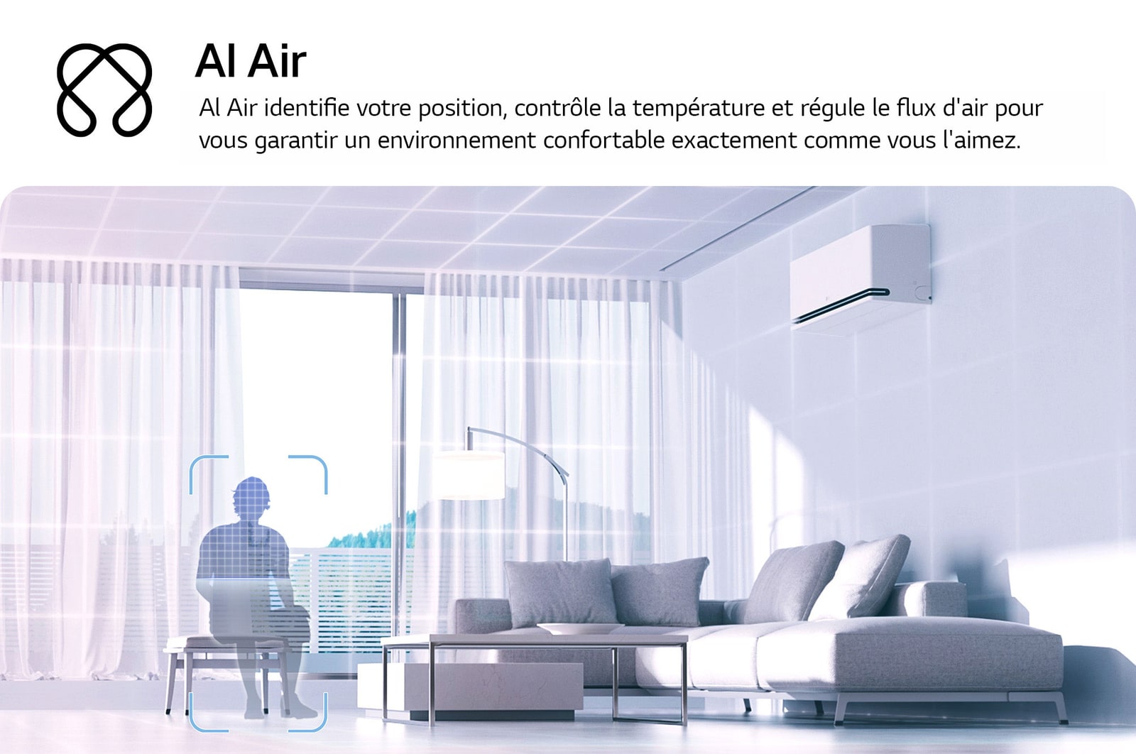 LG H09S1P Vue de côté