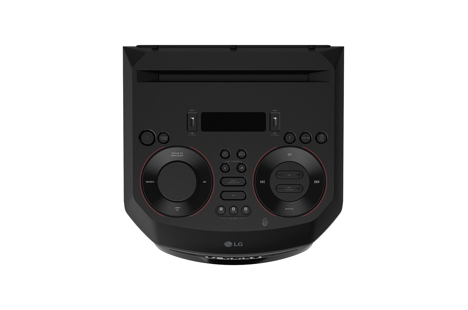 LG XBOOM RNC7 | Système Audio High Power | 78,5 cm de hauteur | Bluetooth | Boomer 8’’ | Eclairage multicolore | Fonctions DJ & Karaoké, LG RNC7