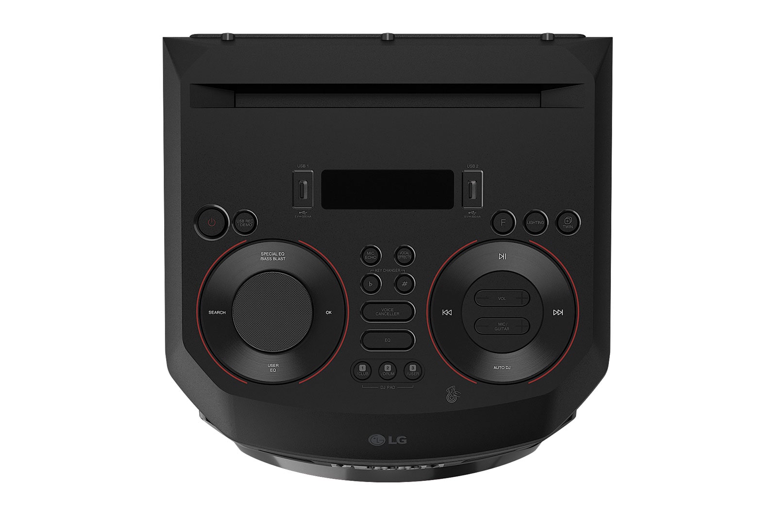 LG XBOOM RNC9 | Système Audio High Power | 105,6 cm de hauteur | Bluetooth | Boomer 8’’ | Eclairage multicolore | Fonctions DJ & Karaoké, LG RNC9