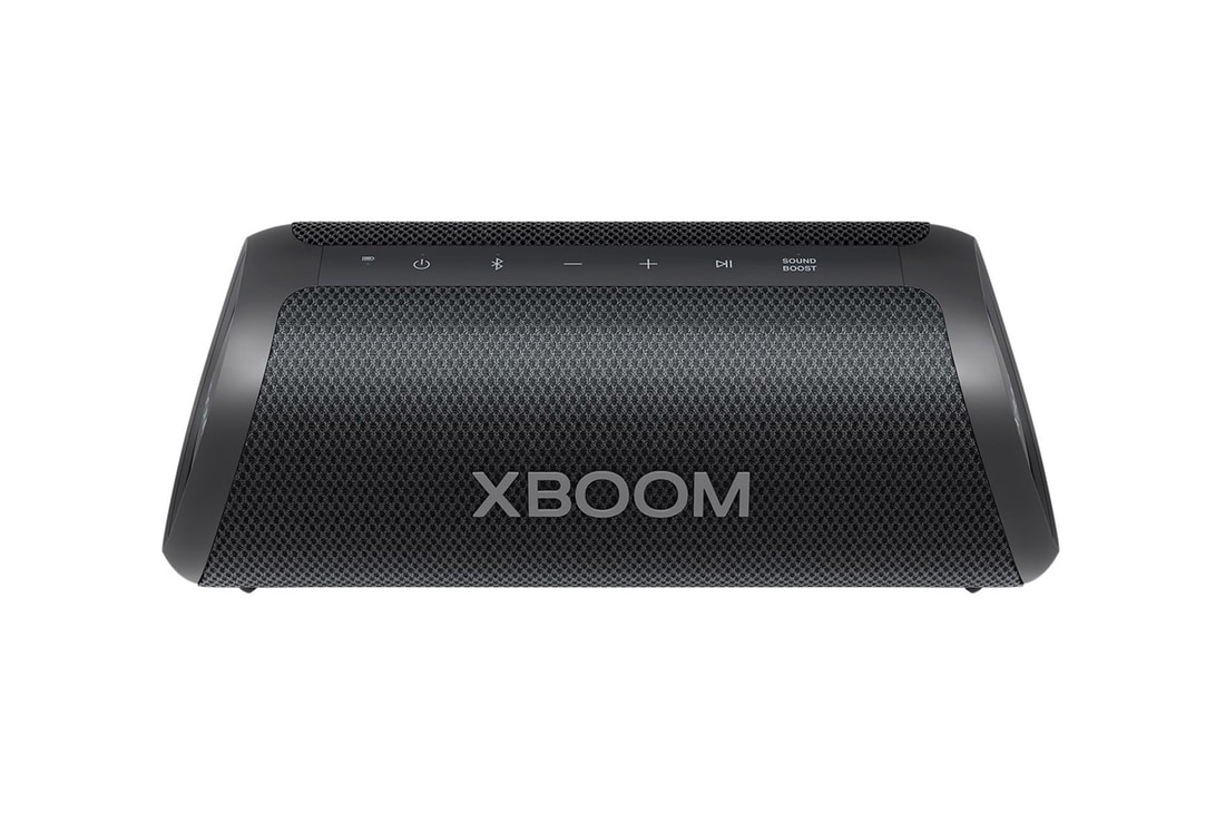 LG XBOOM Go XG7 – Enceinte Bluetooth étanche à l’eau et à la poussière | Jusqu’à 24h d’autonomie | Adaptée aux usages en extérieur, festifs, et aux voyages | Bluetooth 5.1 | Puissance 40W | Basses rugissantes, LG XG7QBK