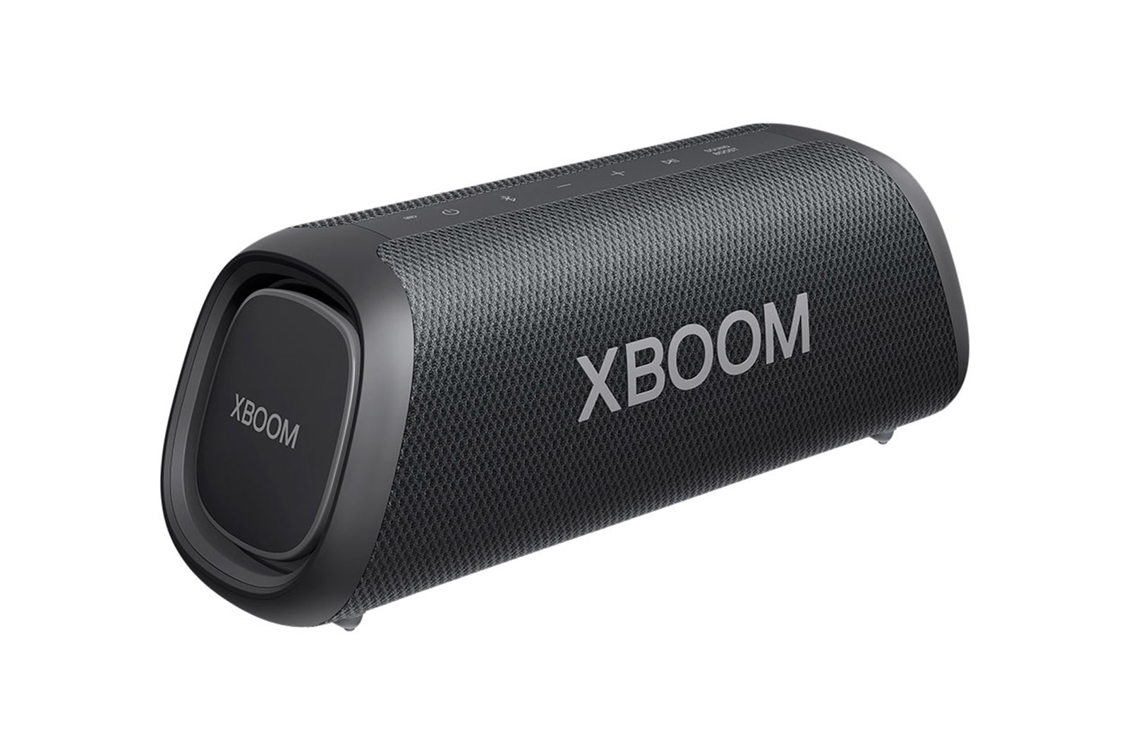 LG XBOOM Go XG5 - Enceinte Bluetooth étanche à l’eau et à la poussière | Jusqu’à 18h d’autonomie | Adaptée aux usages en extérieur, festifs, et aux voyages | Bluetooth 5.1 | Puissance 20W | Basses rugisstantes, LG XG5QBK