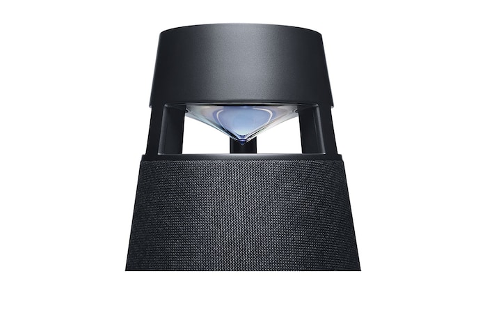 LG XBOOM 360 XO3QBK | Enceinte Bluetooth Design | Son omnidirectionnel 360° | Jusqu'à 24h d'autonomie | IP54 | Lumières d'ambiance, LG XO3QBK
