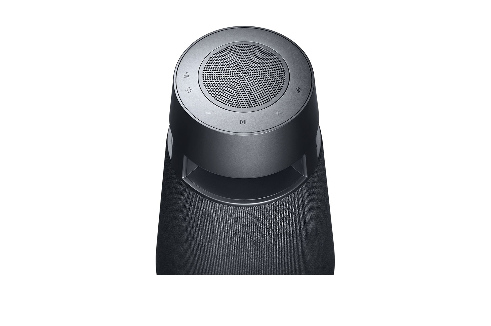 LG XBOOM 360 XO3QBK | Enceinte Bluetooth Design | Son omnidirectionnel 360° | Jusqu'à 24h d'autonomie | IP54 | Lumières d'ambiance, LG XO3QBK