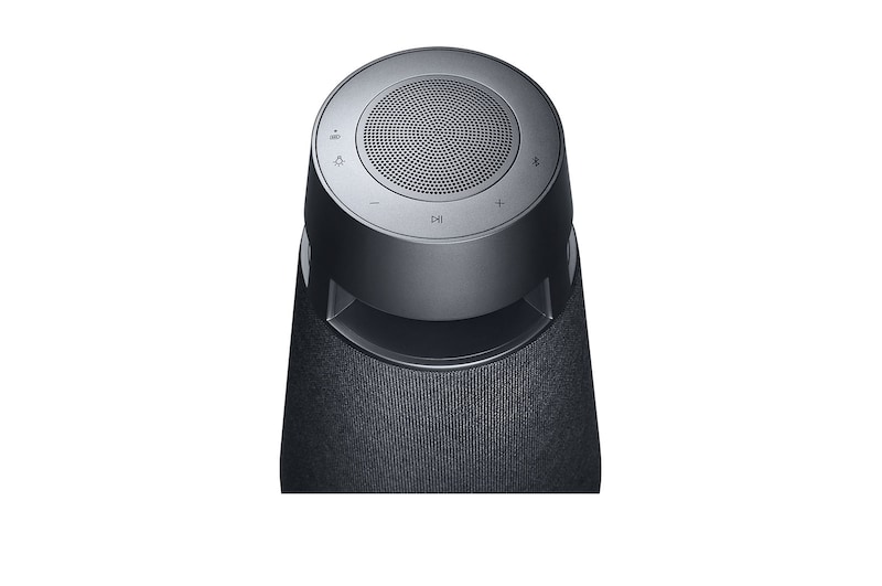 LG XBOOM 360 XO3QBK | Enceinte Bluetooth Design | Son omnidirectionnel 360° | Jusqu'à 24h d'autonomie | IP54 | Lumières d'ambiance, LG XO3QBK