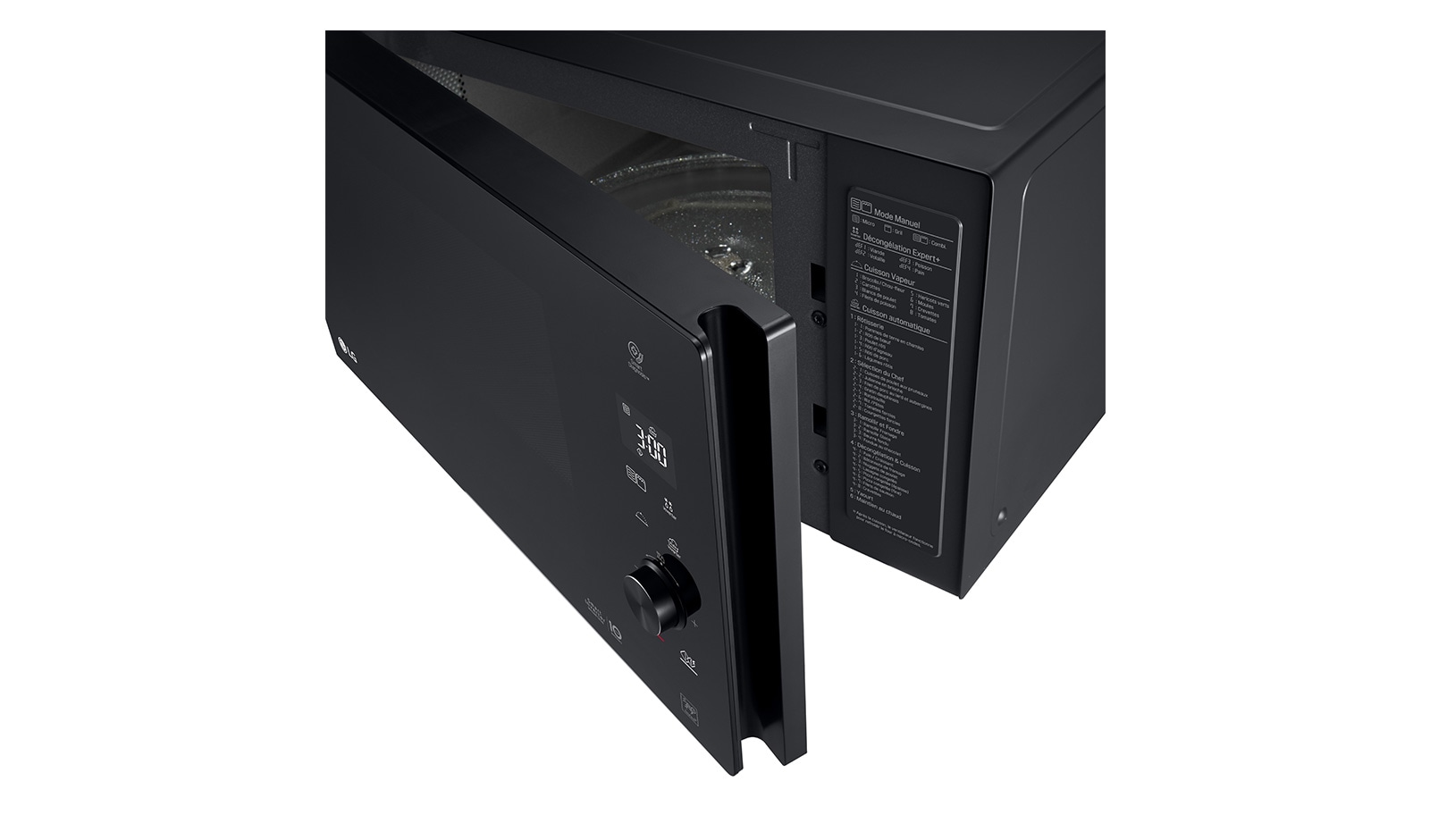 LG Micro-ondes gril | NeoChef | 32L | Design moderne | Tactile | Cocotte Vapeur, LG MH7265DDS
