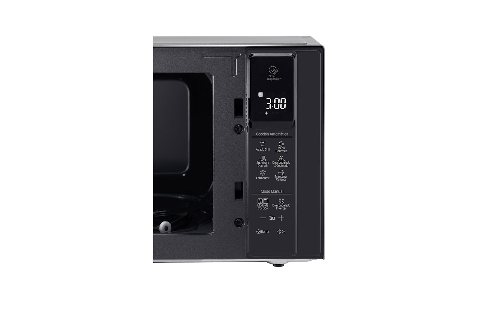 LG Micro-ondes gril | NeoChef | 32L | Design élégant | Tactile | Easy Clean™ | Plateau 36 cm, LG MH7295CIR