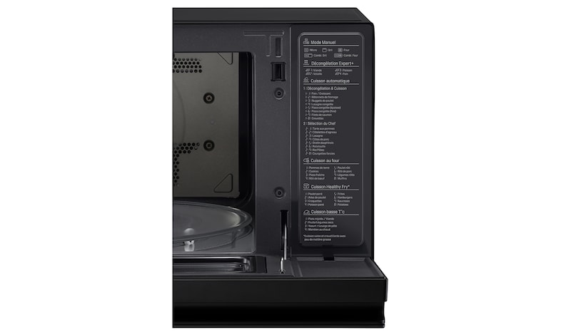 LG Four micro-ondes combiné | NeoChef | 39L | Four Multifonctions | Design innovant type four | Tactile | Cloche Steamchef, LG MJ3965BCR