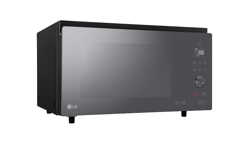 LG Four micro-ondes combiné | NeoChef | 39L | Four Multifonctions | Design innovant type four | Tactile | Cloche Steamchef, LG MJ3965BCR