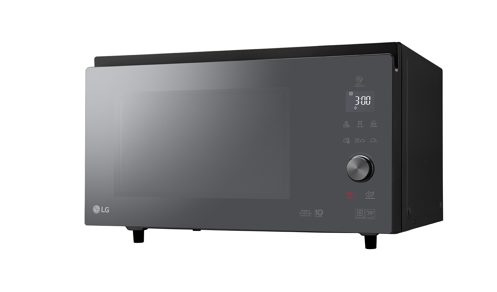 LG Four micro-ondes combiné | NeoChef | 39L | Four Multifonctions | Design innovant type four | Tactile | Cloche Steamchef, LG MJ3965BCR