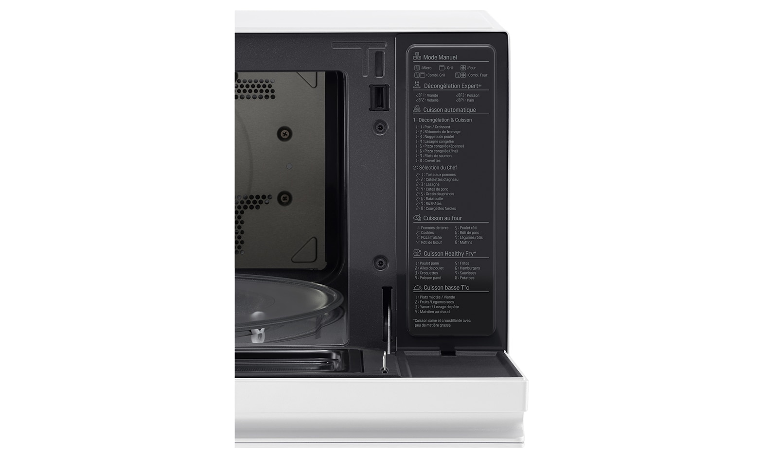 LG MJ3965BPH Vue de face