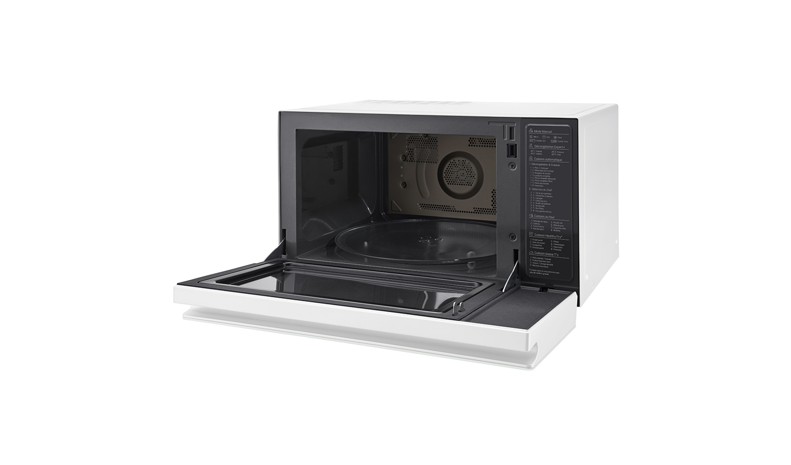LG MJ3965BPH Vue de côté
