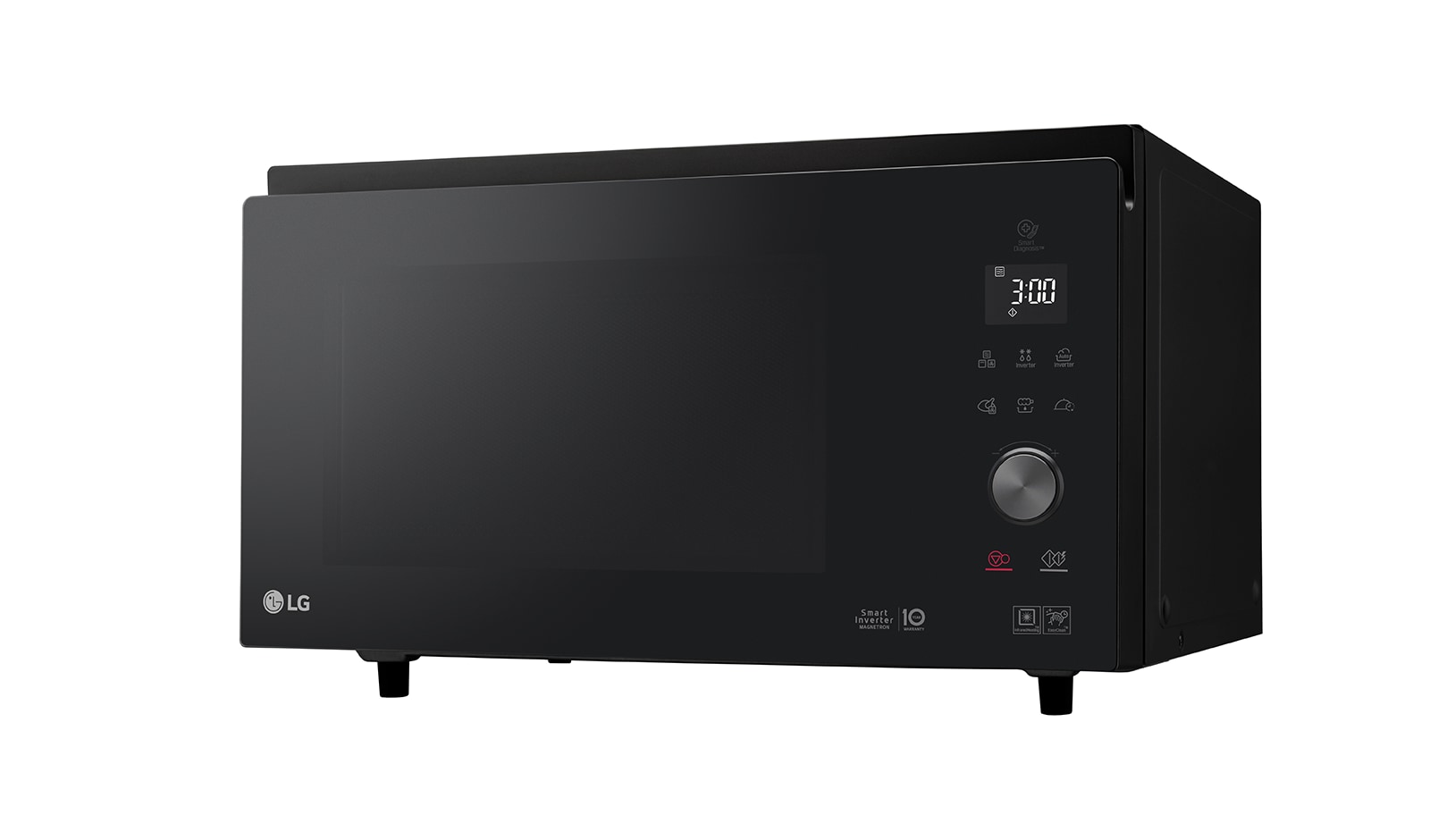 LG Four micro-ondes combiné | NeoChef | 39L | Four Multifonctions | Design innovant type four | Tactile | Plat Crousty, LG MJ3965BPS