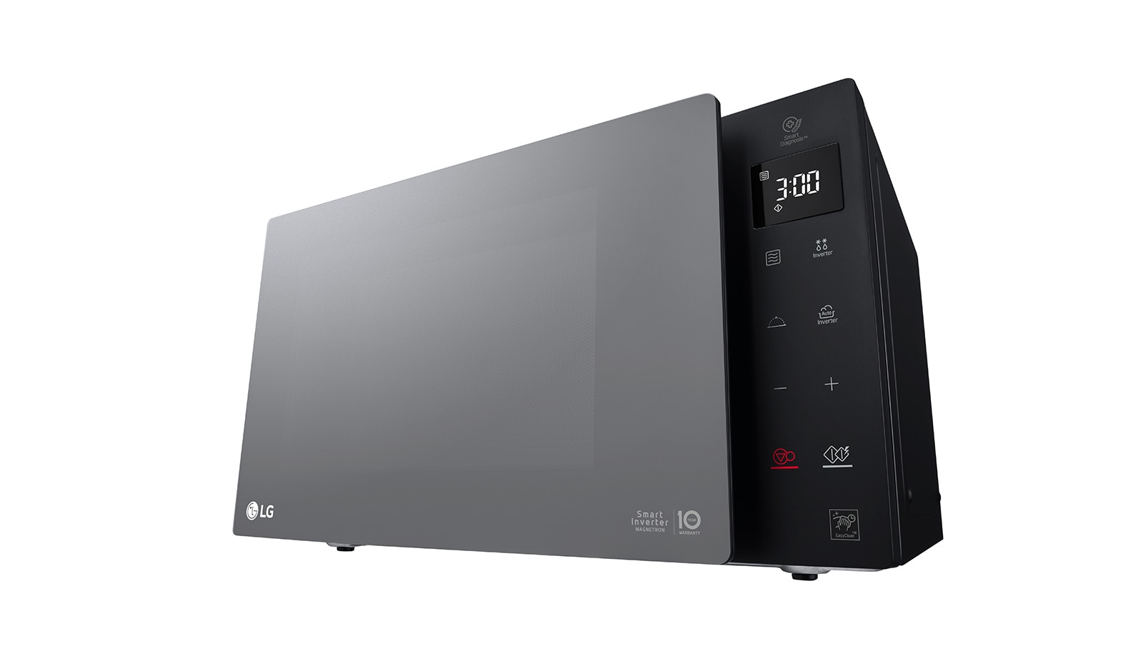 LG Micro-ondes solo | NeoChef | 32L | Design élégant | Tactile | Cocotte Vapeur, LG MS3235GDR