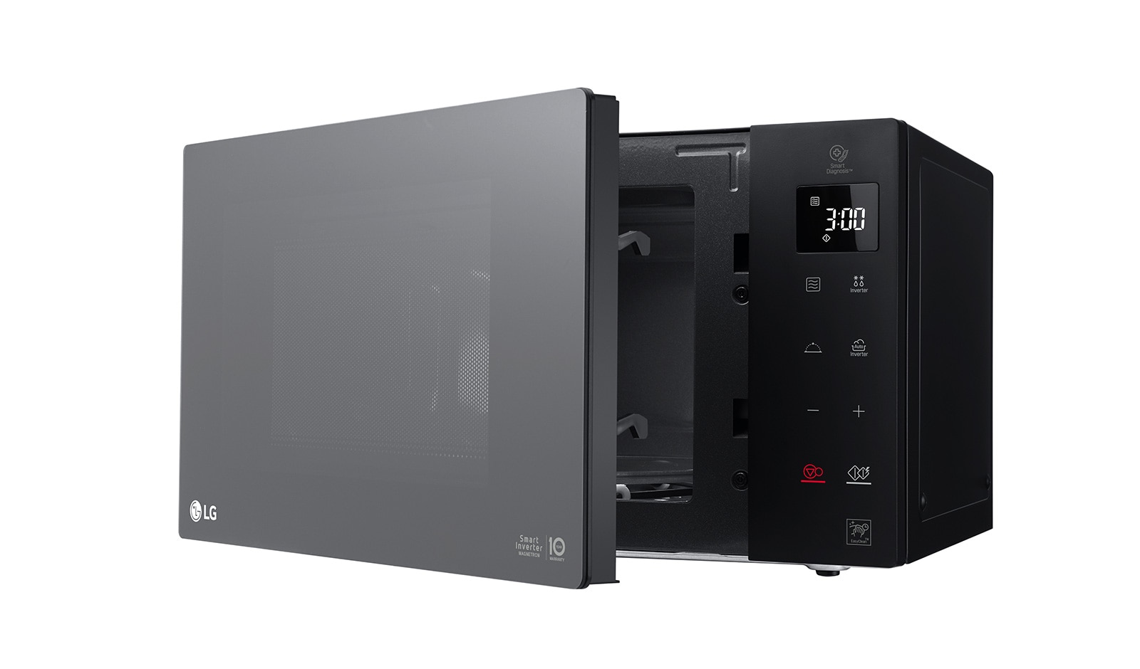 LG Micro-ondes solo | NeoChef | 32L | Design élégant | Tactile | Cocotte Vapeur, LG MS3235GDR