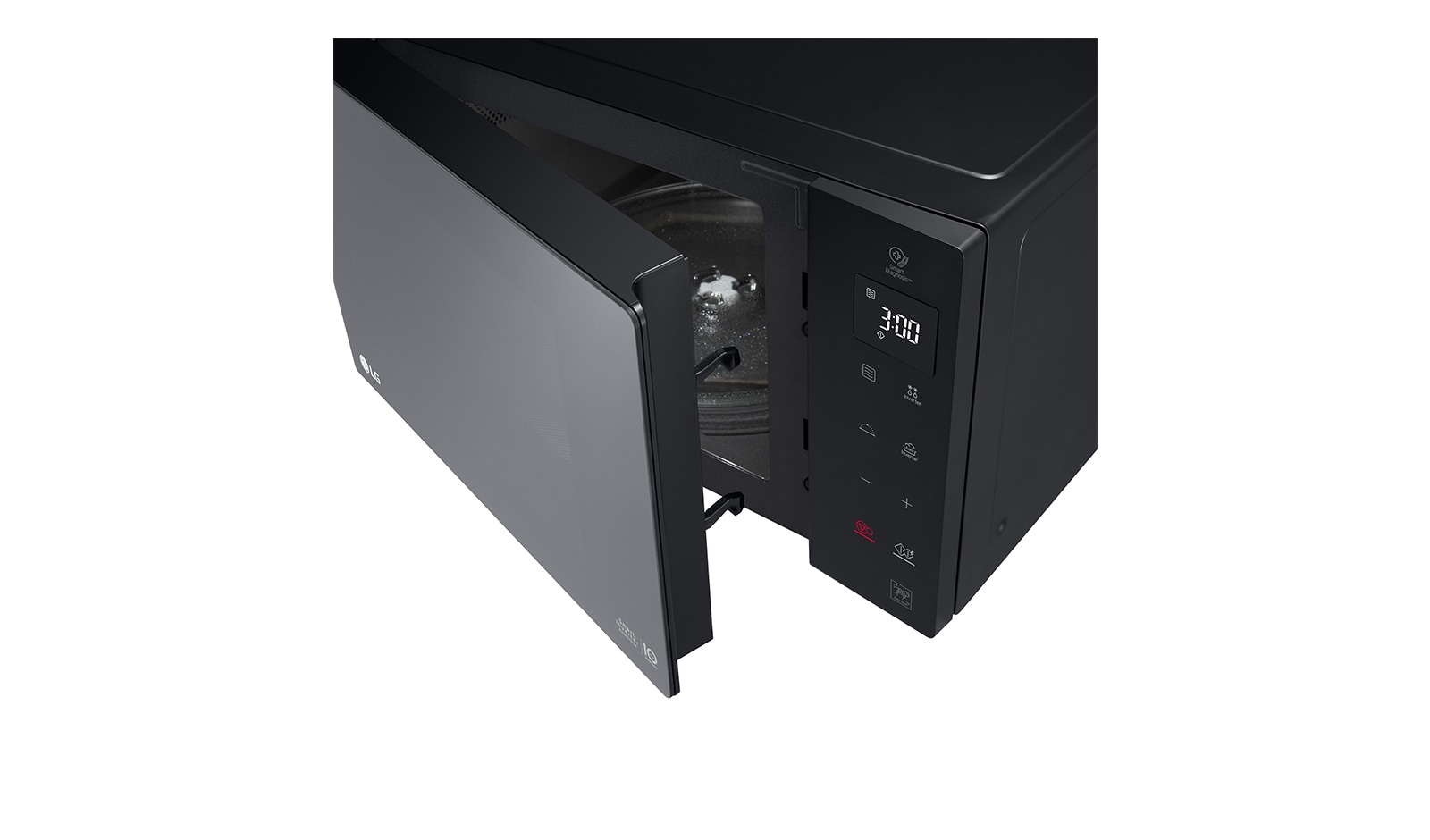 LG Micro-ondes solo | NeoChef | 32L | Design élégant | Tactile | Cocotte Vapeur, LG MS3235GDR