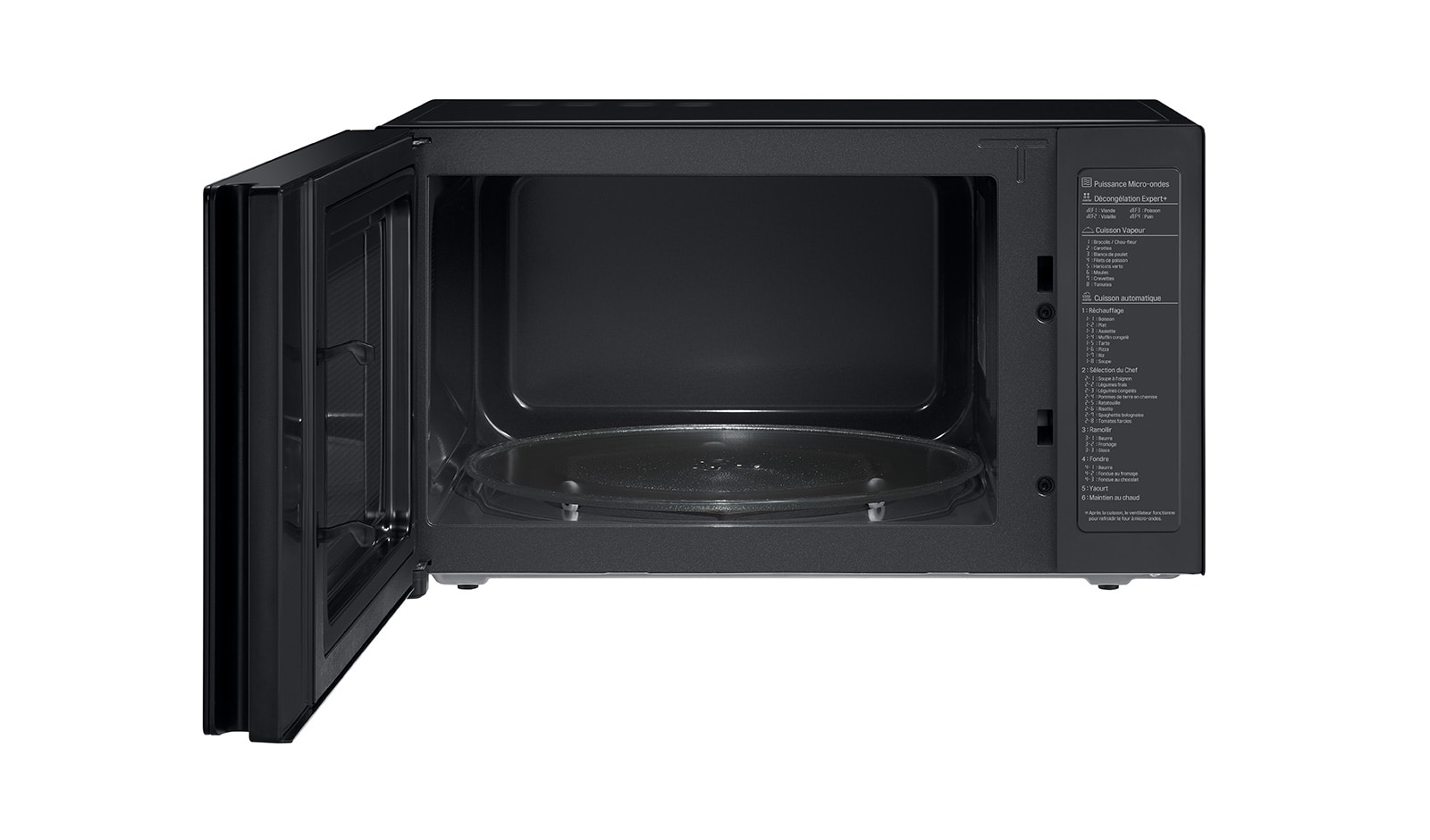 LG Micro-ondes solo | NeoChef | 32L | Design innovant | Tactile | Cocotte Vapeur, LG MS3265DDS