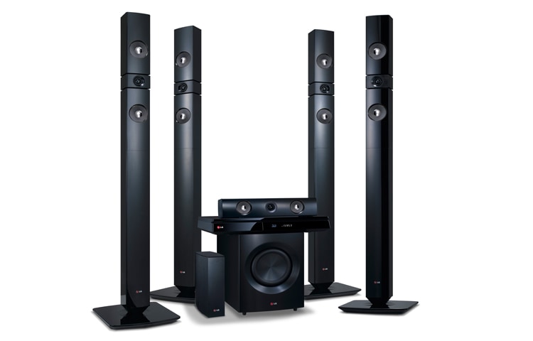 LG Home-cinéma Blu-ray 3D, 1200W, enceintes en fibre d'aramide, Smart TV, LG BH7530TWB