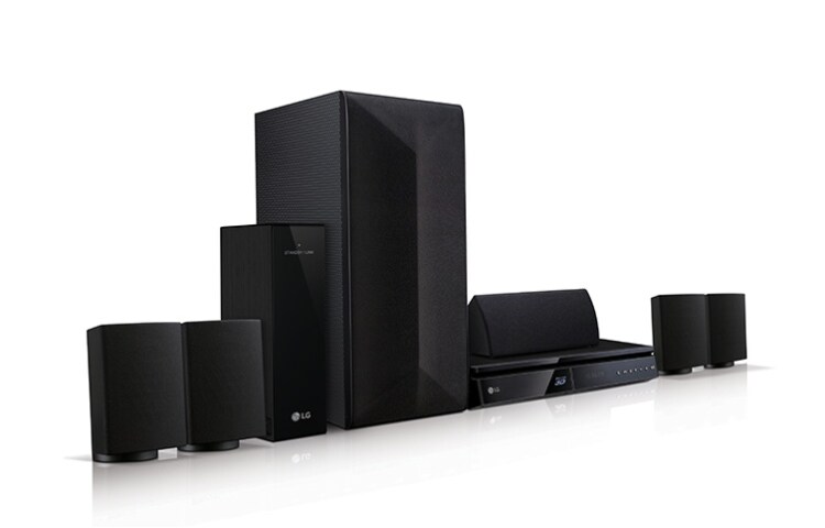 LG Home Cinema 5.1CH 1000W | lecteur Blu-Ray 3D | LG Smart TV | Bluetooth | Enceintes arrière sans fil | Multiroom Tx, LG LHB625W