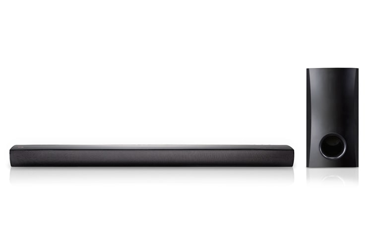 LG Barre de Son 2.1CH 120W | Caisson de basse externe filaire | Bluetooth | Wireless Soundsync, LG NB2540