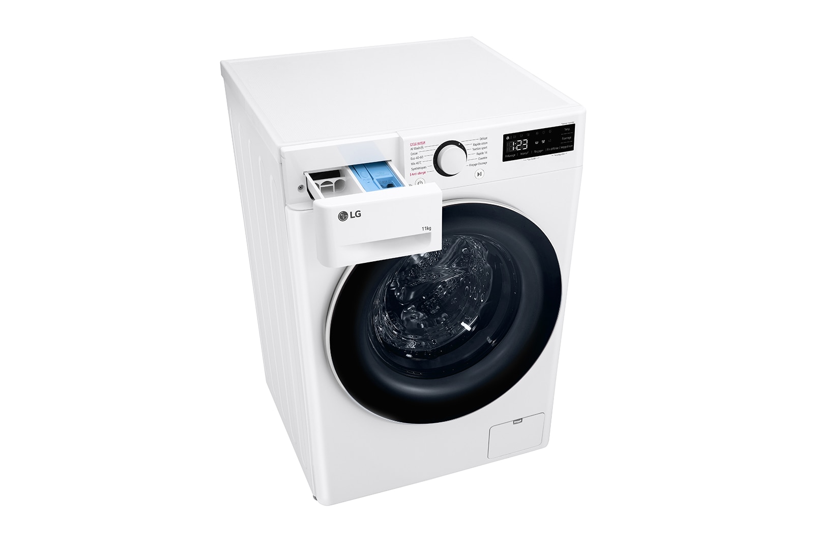 LG Lave-linge 11kg énergie A | Moteur intelligent AI Direct Drive™ , LG F14R50WHS