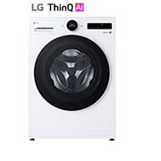 Vue avant de Lave-linge 11 kg | Molette avec écran LCD intégré | AI DD™ | Turbowash™ | Steam ™ | ezDispense™ LG F14X71WSTA