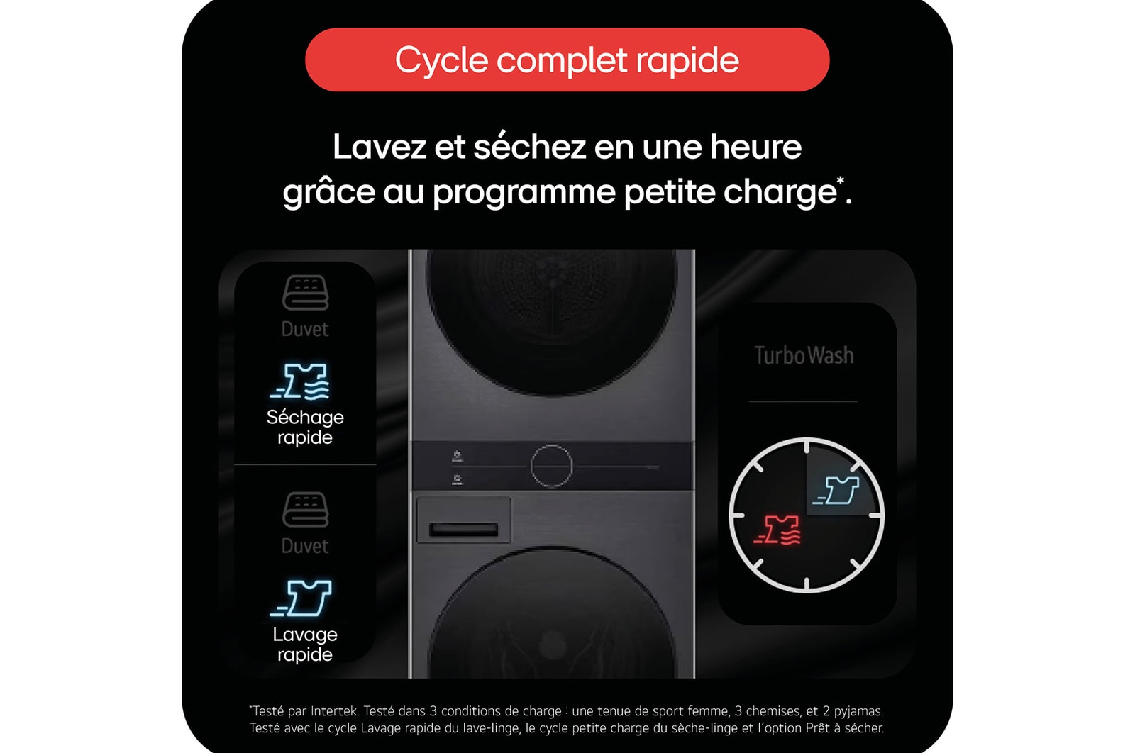 Cycle complet rapide
