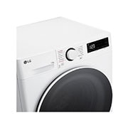 LG Lave-linge 13kg - 81L | Moteur AI Direct Drive™ | Steam™ | Smart Diagnosis™, LG F34R50WHS