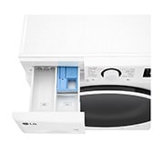 LG Lave-linge 13kg - 81L | Moteur AI Direct Drive™ | Steam™ | Smart Diagnosis™, LG F34R50WHS