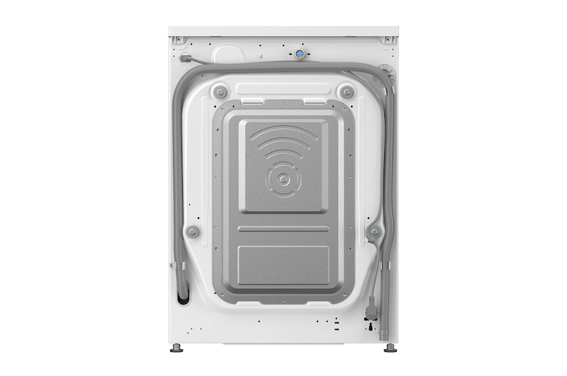 A girl and a dog are seated in front of a LG QNED TV mounted on a wall depicting three elephants walking outwards above a LG Soundbar. The title talks about how every action is more thrilling on a massive screen.