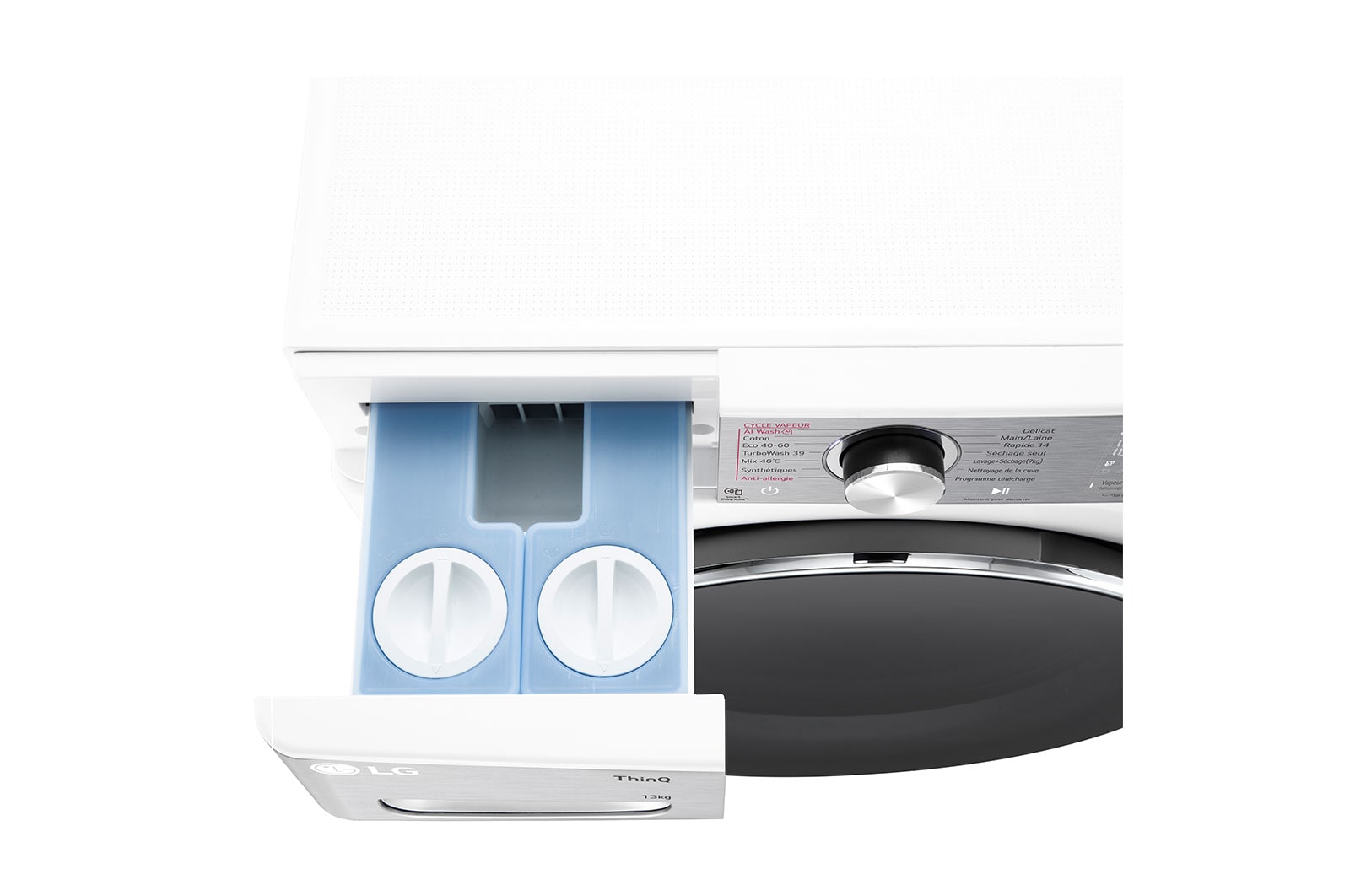 LG F374R92WSTA Vue du desssus