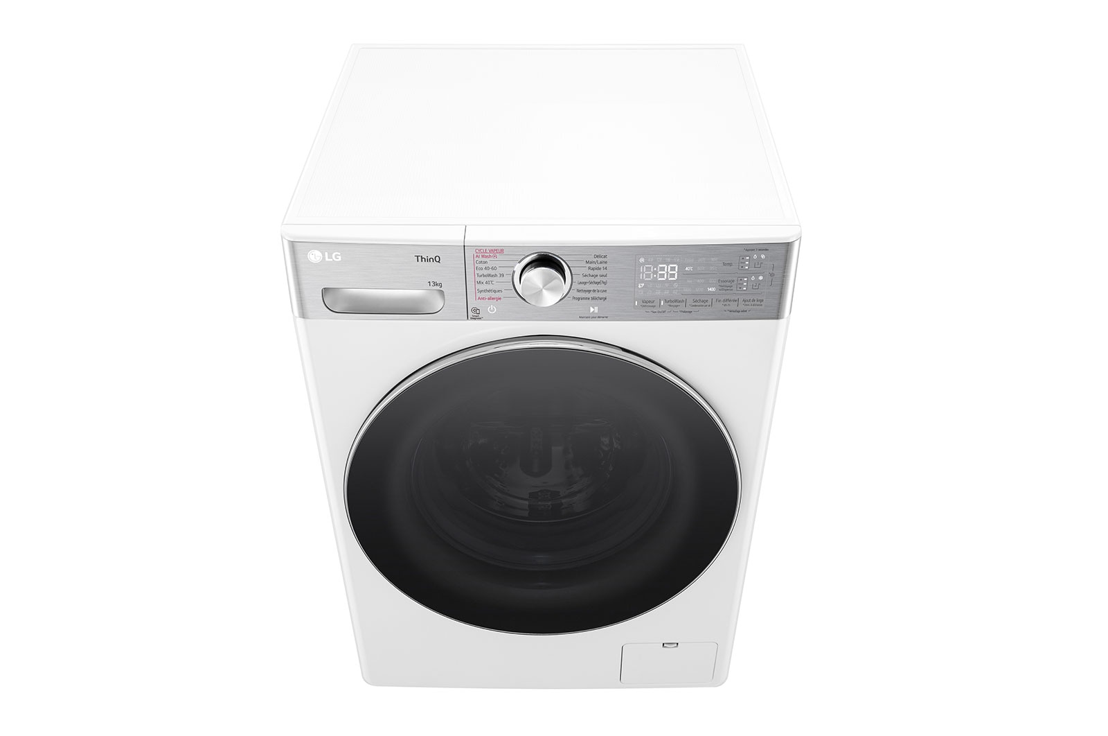 LG F374R92WSTA Vue du desssus