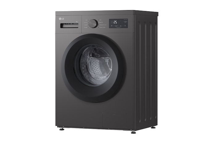 Front loading washing machine side image