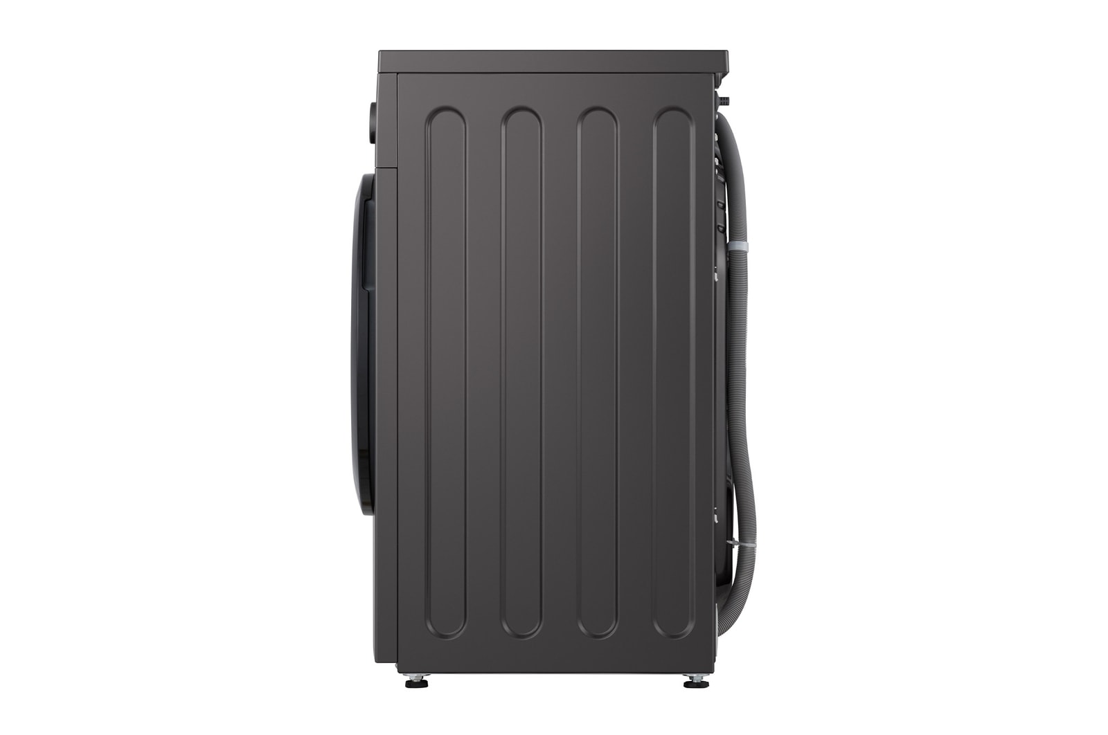 Front loading washing machine left side image