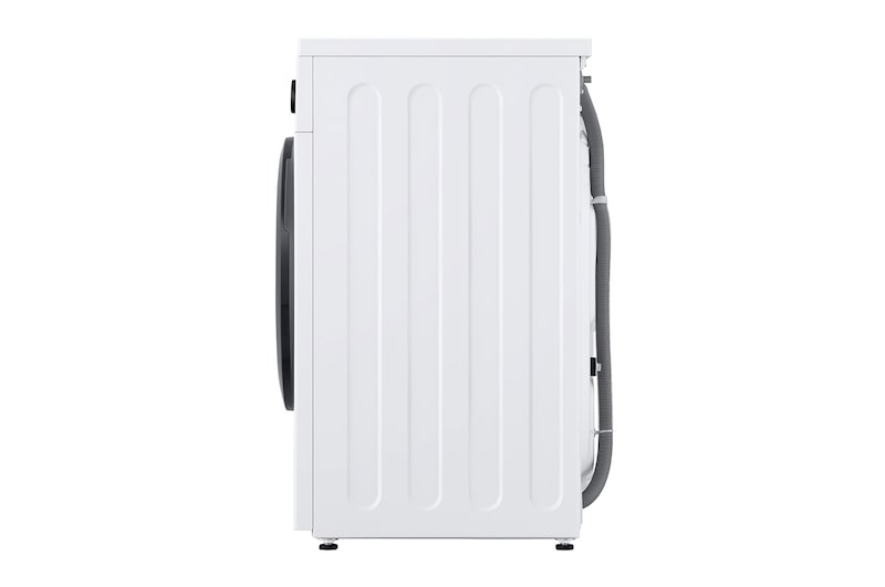 Front loading washing machine left side image