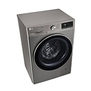 LG Lave-linge Séchant Slim 8,5/5kg - 58L | TurboWash™  | Moteur AI Direct Drive™ garanti 10 ans, LG F852SV52IRS