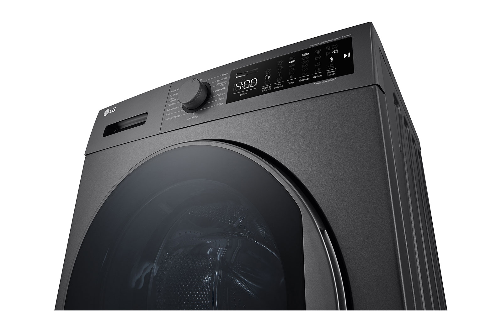 LG Lave-linge 9kg énergie A | Moteur Smart Inverter, F94D14STS