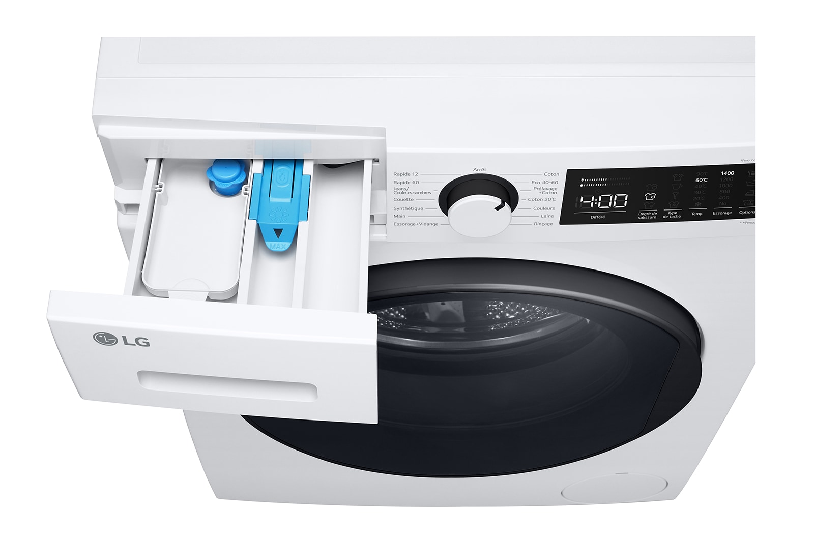 LG Lave-linge 9 kg | Steam™, LG F94D15WHS