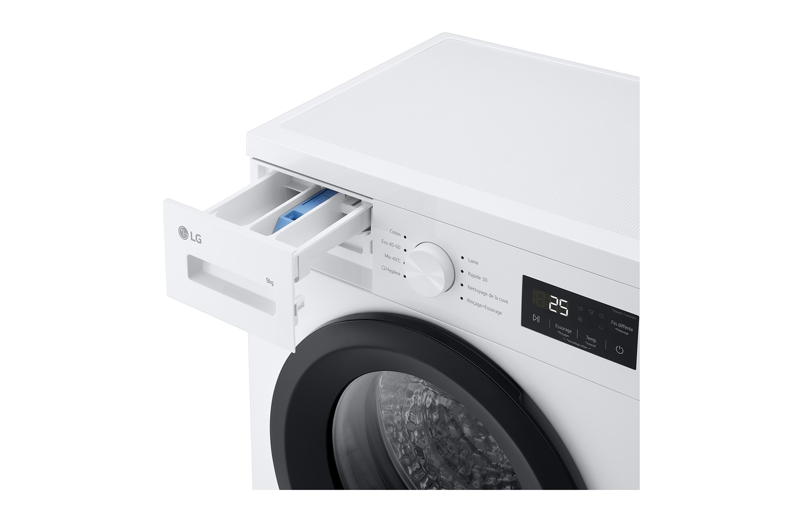 LG F94N15WHS Vue du haut