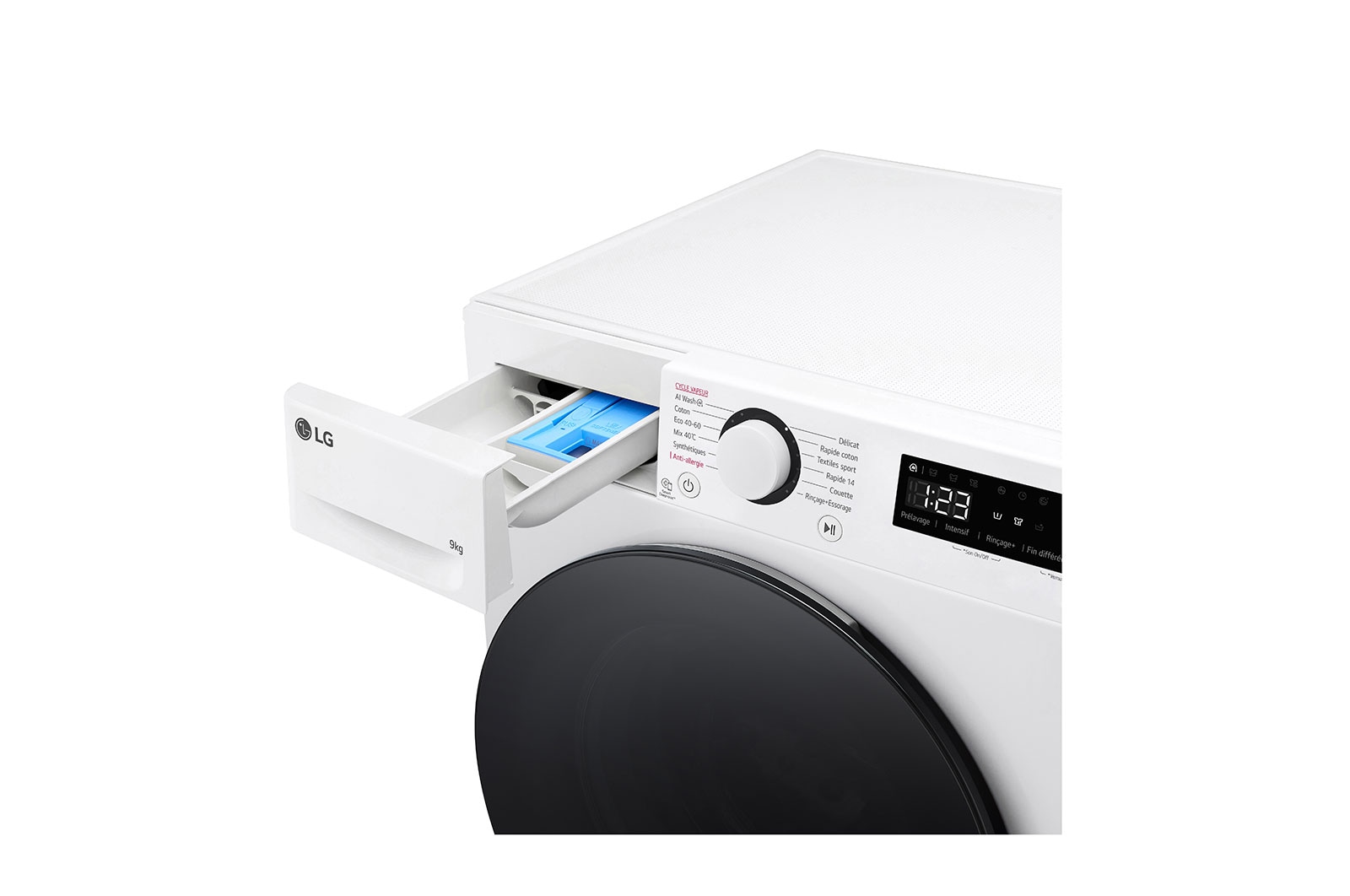 LG Lave-linge | 9kg | 68L | AI DD™ | Smart Diagnosis™, LG F94R56WHS
