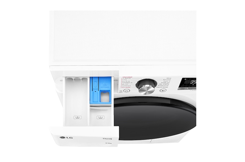 LG F964R76WRST Vue du desssus