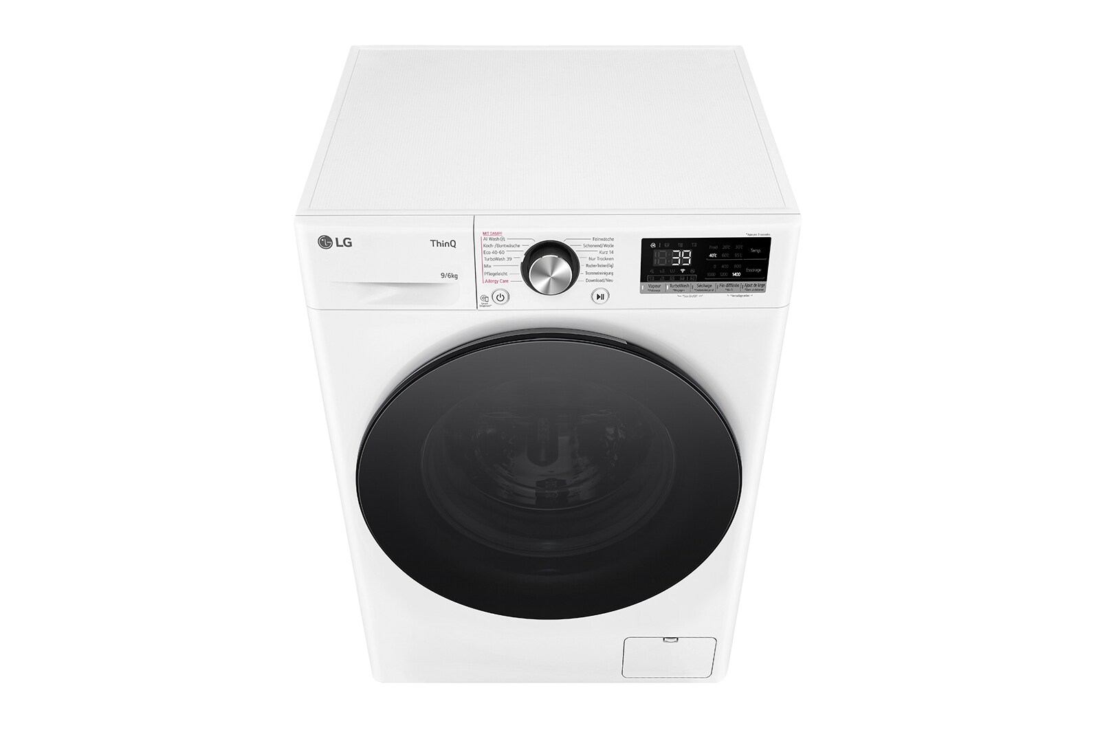 LG F964R76WRST Vue du desssus