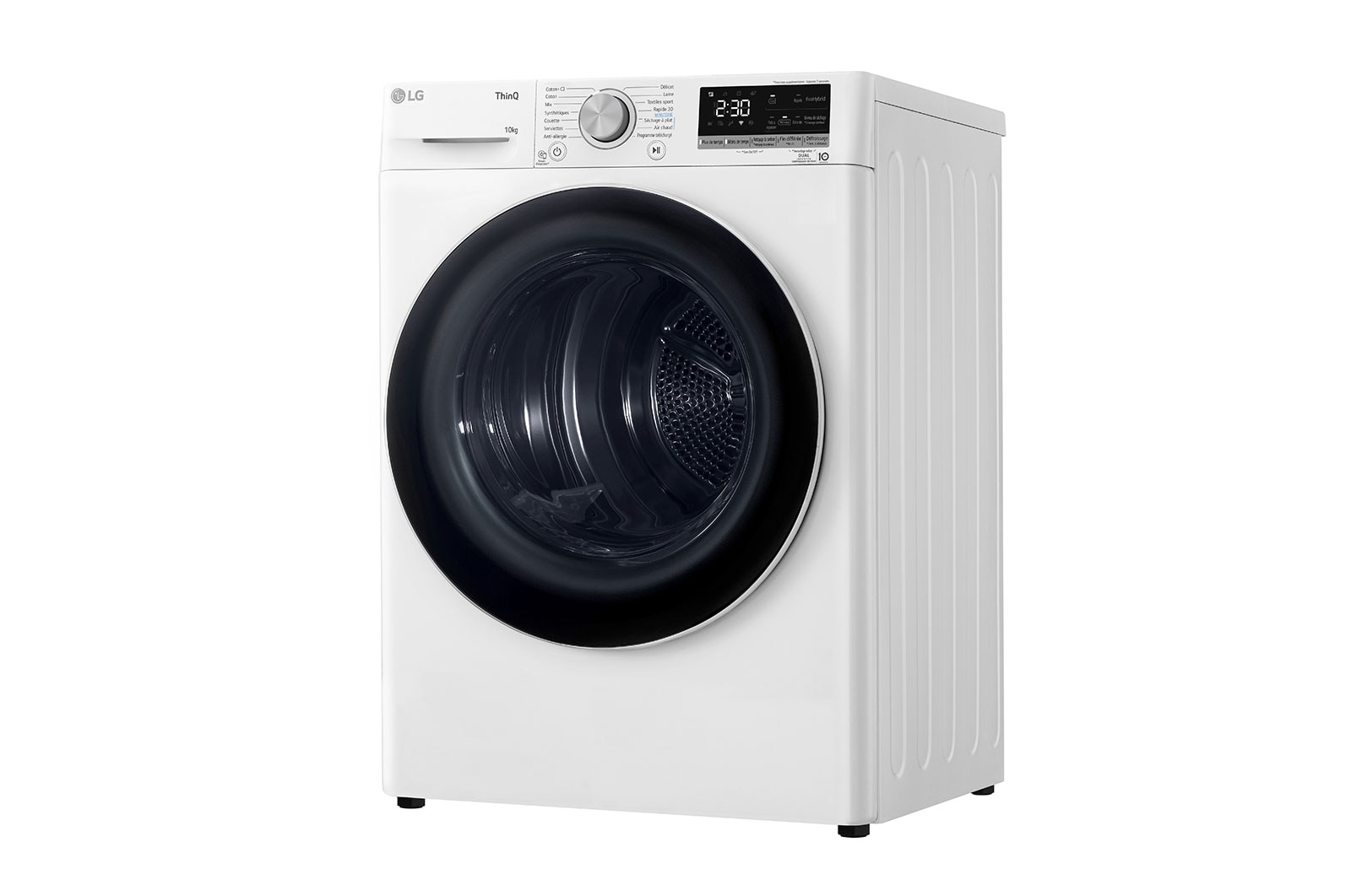 LG Sèche-linge 10kg | A+++ | Condenseur Autonettoyant | Compresseur DUAL Inverter et moteur Inverter garanti 10 ans, LG RH1V50WH