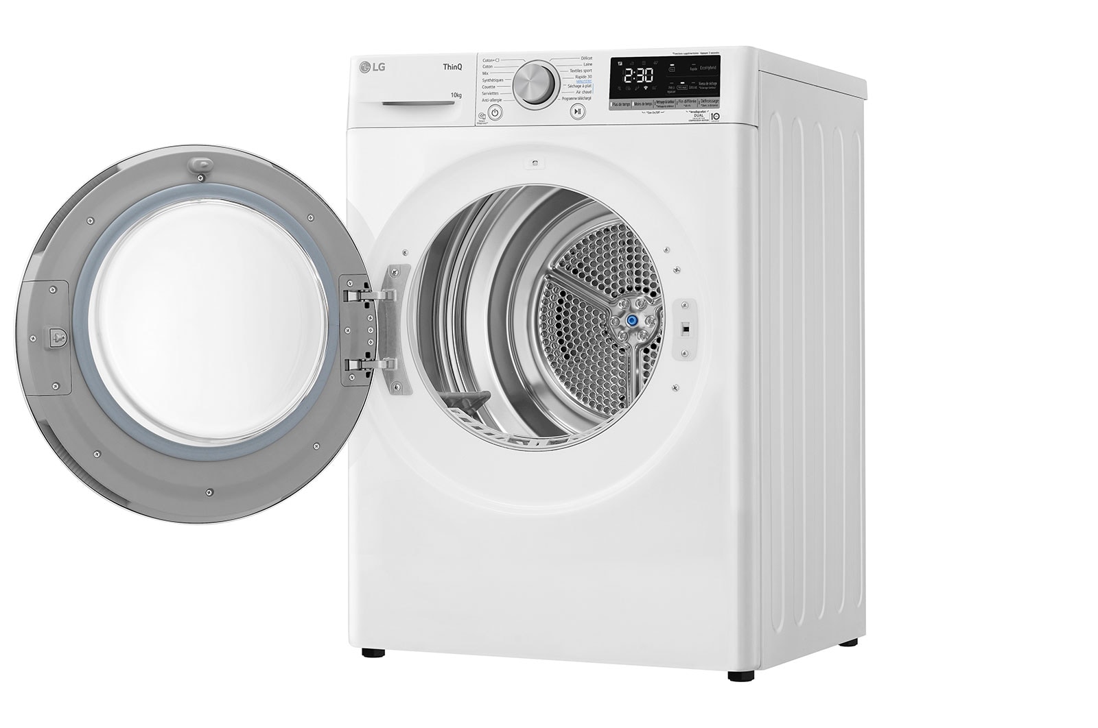 LG Sèche-linge 10kg | A+++ | Condenseur Autonettoyant | Compresseur DUAL Inverter et moteur Inverter garanti 10 ans, LG RH1V50WH