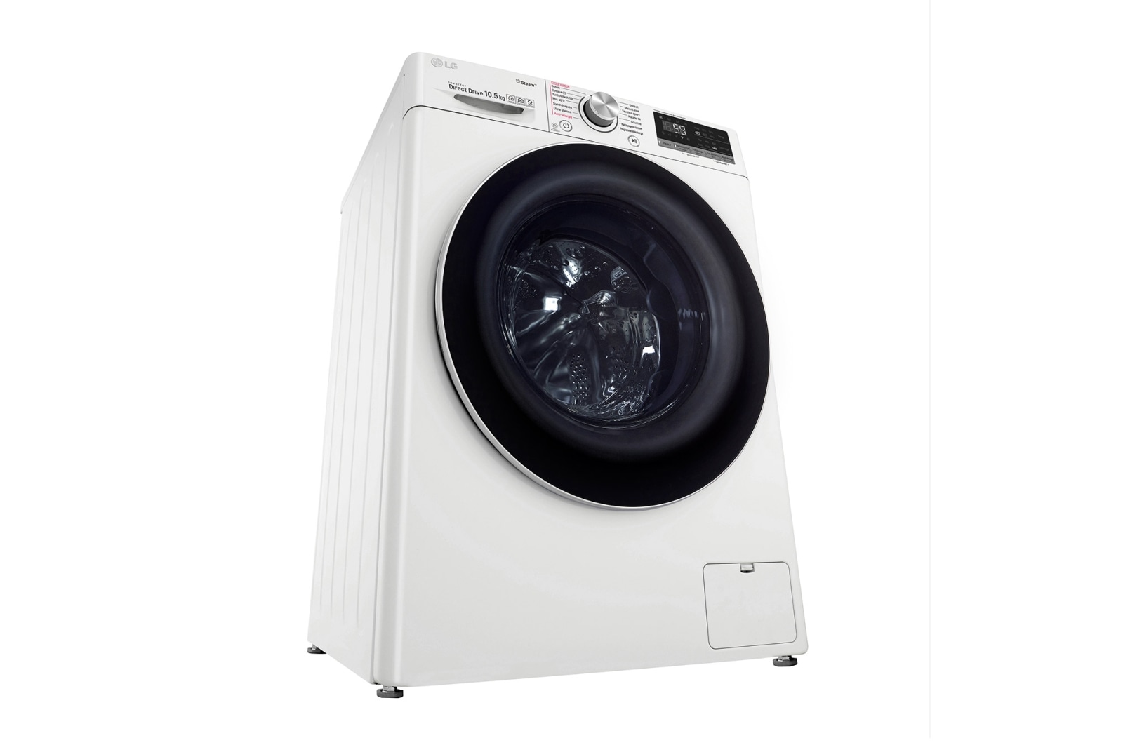 LG Lave-linge 10.5 KG - 68L  | 6 Motion Direct Drive™ | Moteur Direct Drive™ garanti 10 ans |  TurboWash™ | AI DD | Steam + | 53/71dB | A+++(-40%) , LG F14V71WHS