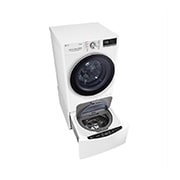 LG Lave-linge 10.5 KG - 68L  | 6 Motion Direct Drive™ | Moteur Direct Drive™ garanti 10 ans |  TurboWash™ | AI DD | Steam + | 53/71dB | A+++(-40%) , LG F14V71WHS
