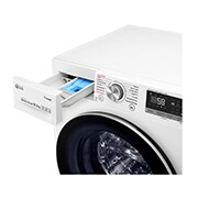 LG Lave-linge 10.5 KG - 68L  | 6 Motion Direct Drive™ | Moteur Direct Drive™ garanti 10 ans |  TurboWash™ | AI DD | Steam + | 53/71dB | A+++(-40%) , LG F14V71WHS