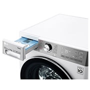 LG Lavante-séchante 12/8kg kg - 81L | AI Direct Drive™ | Dosage automatique | Moteur Direct Drive™ garanti 10 ans, LG F284V92WSTA